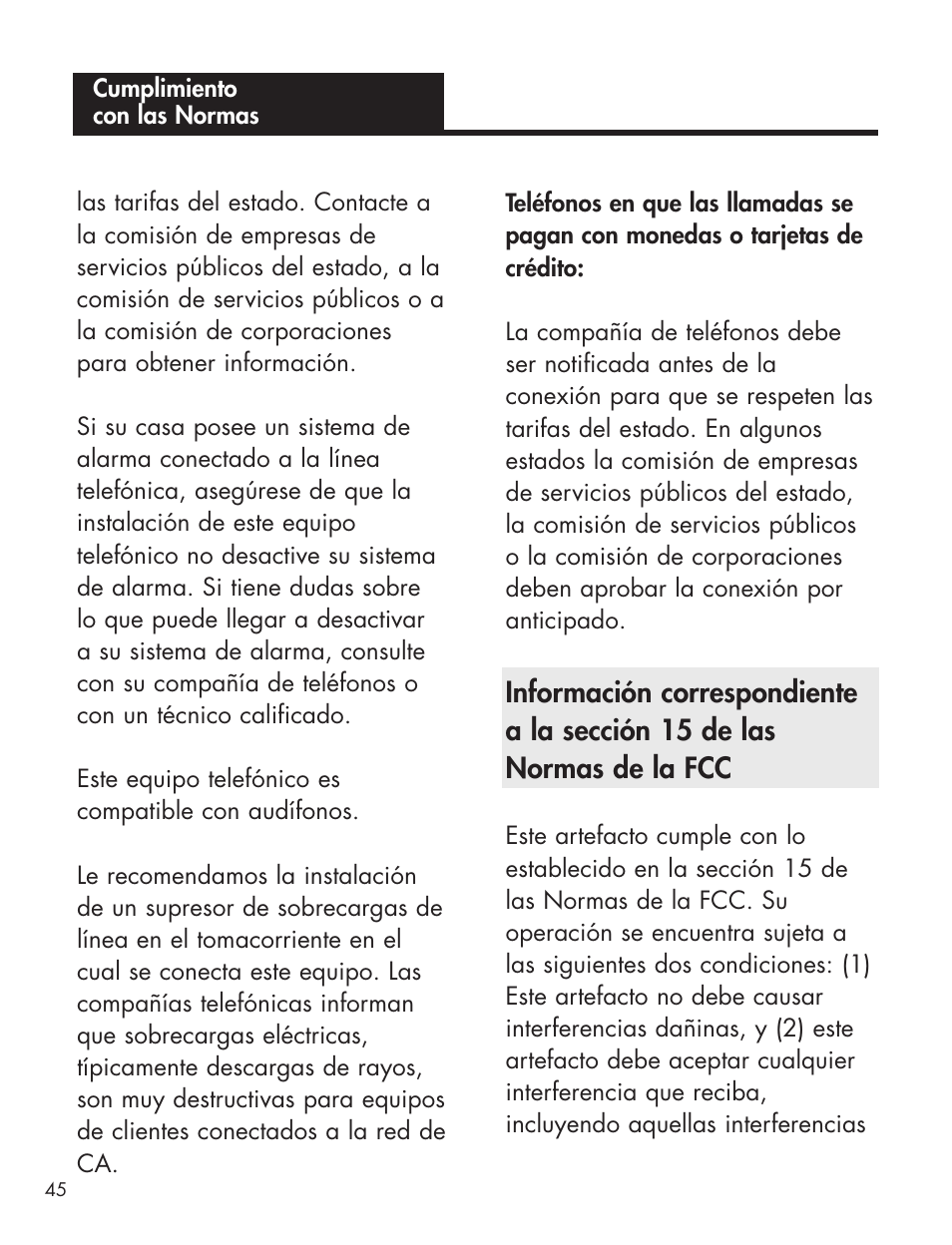 Ameriphone AMPLIFIED TELEPHONE User Manual | Page 51 / 88