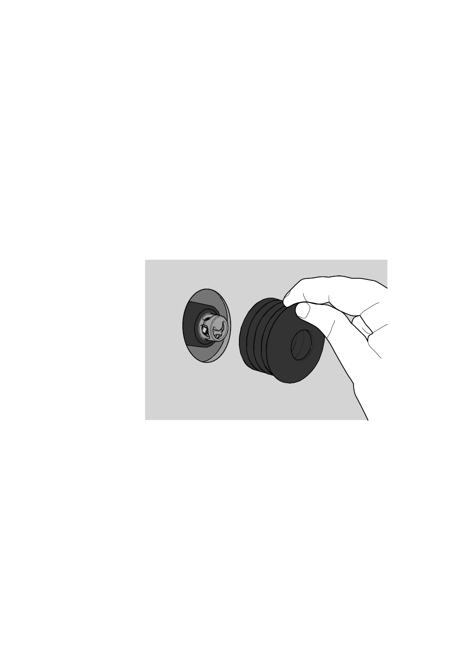 Changing the silicone plug, Figure 19 | Vaisala GMP231 User Manual | Page 74 / 90