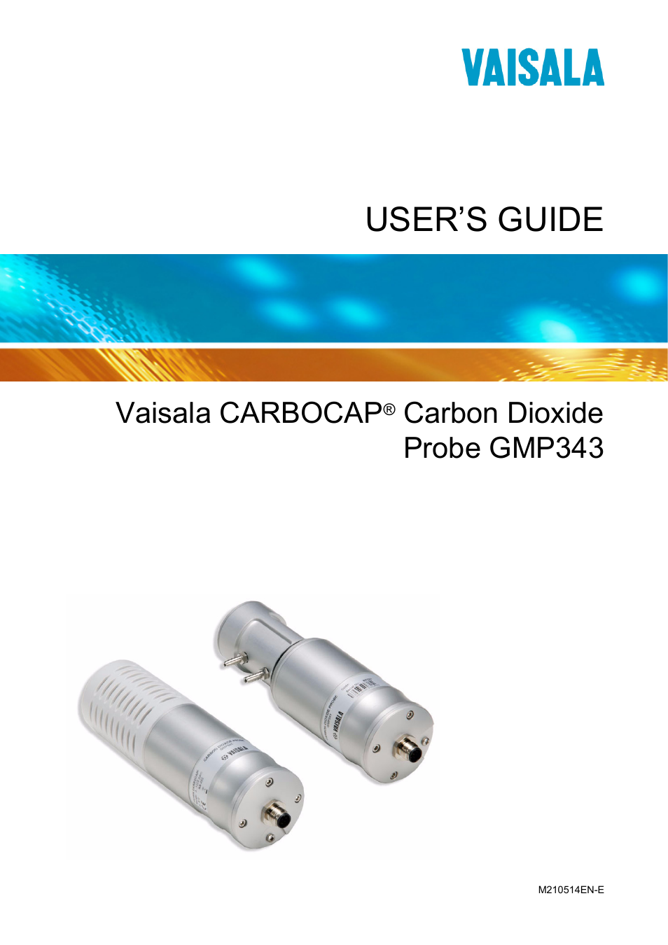 Vaisala GMP343 User Manual | 94 pages