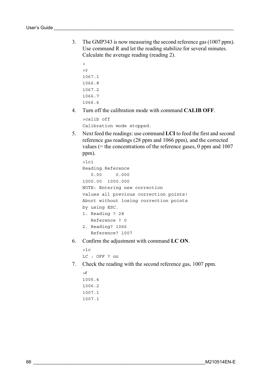 Vaisala GMP343 User Manual | Page 68 / 94