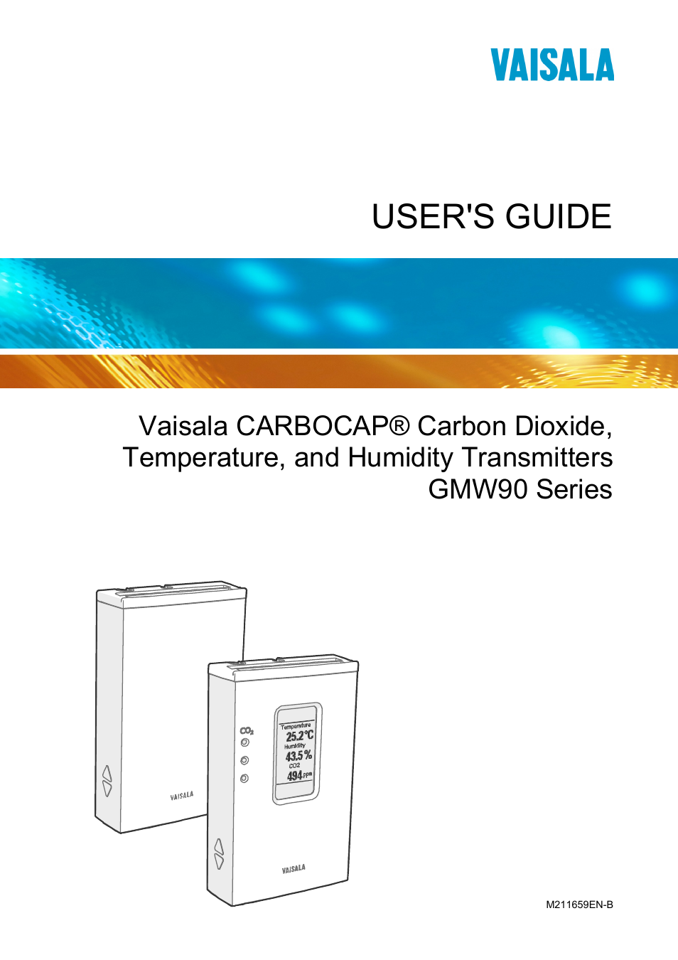 Vaisala GMW90 User Manual | 101 pages