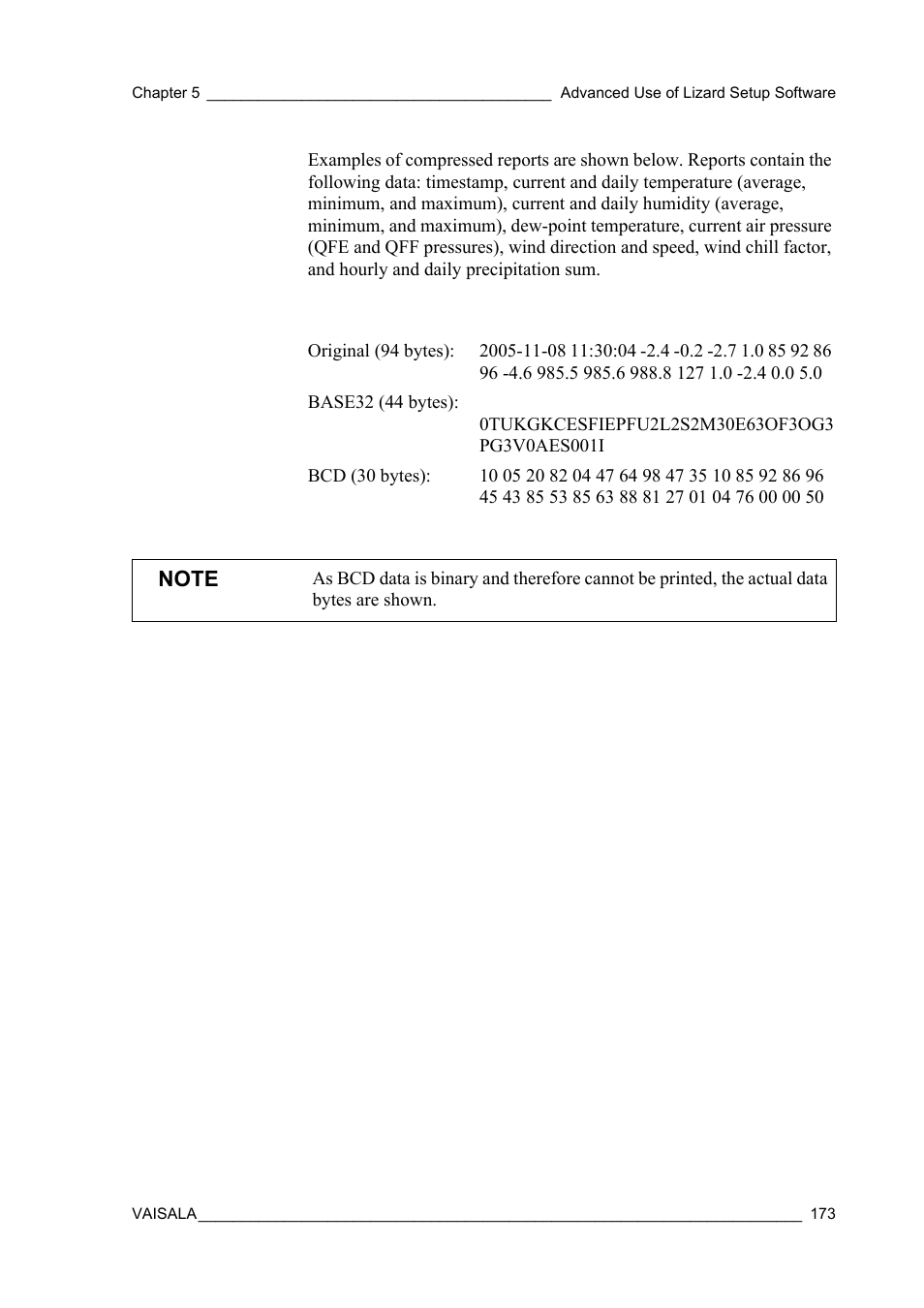 Vaisala Hydromet Data Collection Platform User Manual | Page 175 / 218