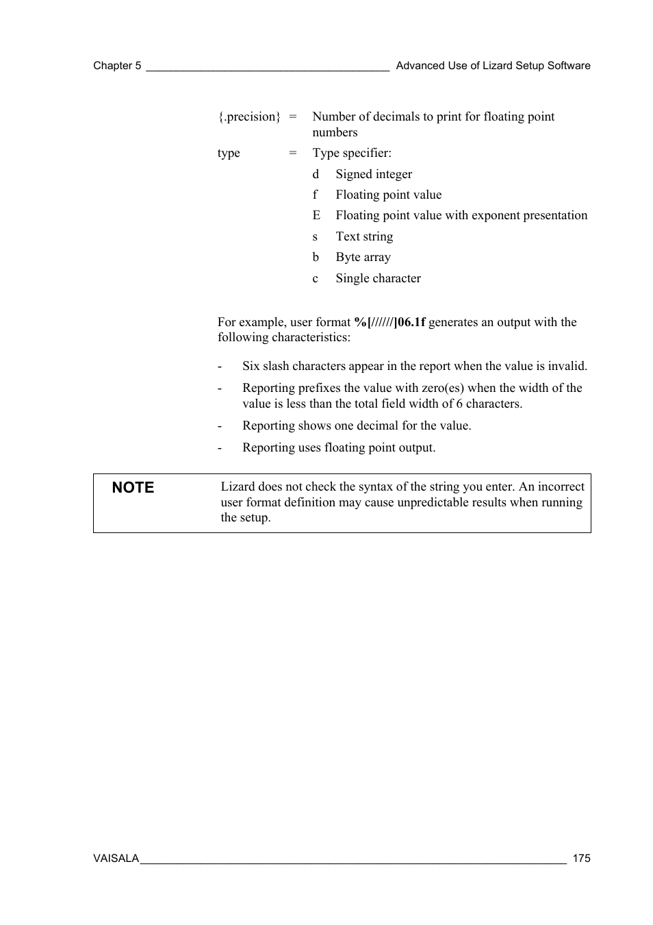 Vaisala Hydromet Data Collection Platform User Manual | Page 177 / 218