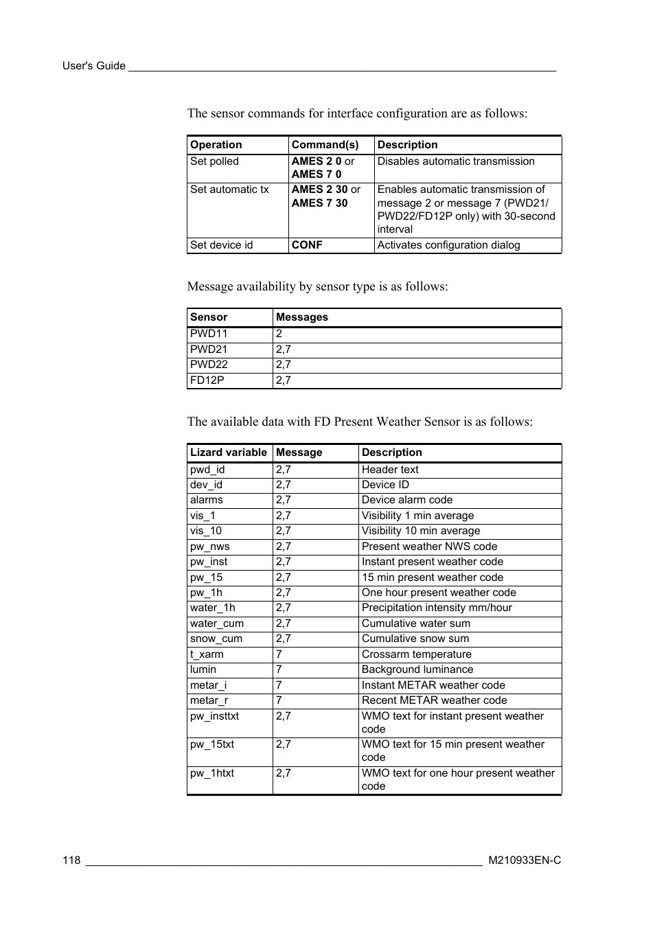 Vaisala Hydromet Data Collection Platform User Manual | Page 120 / 384