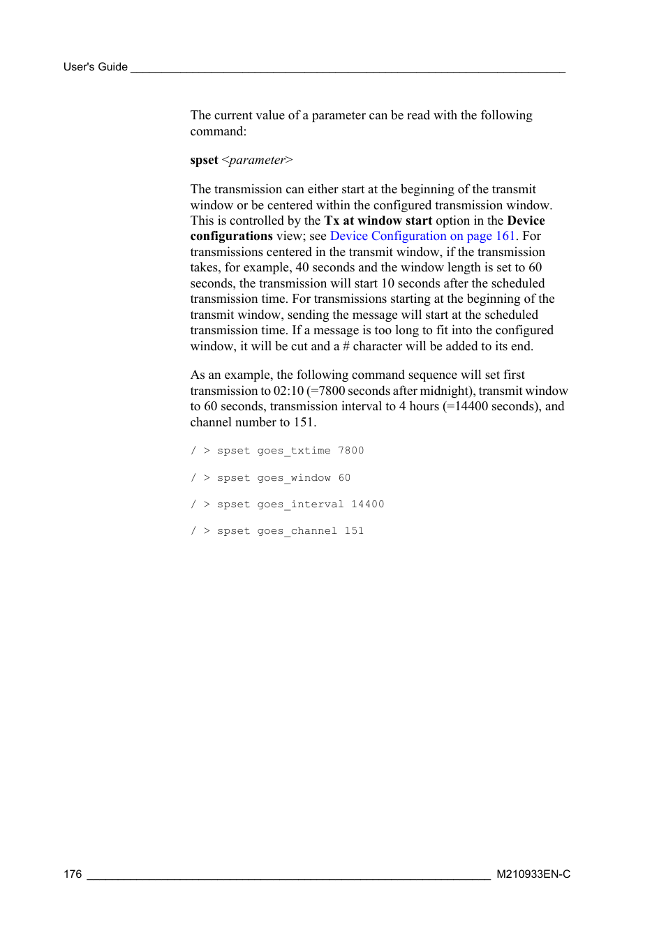 Vaisala Hydromet Data Collection Platform User Manual | Page 178 / 384