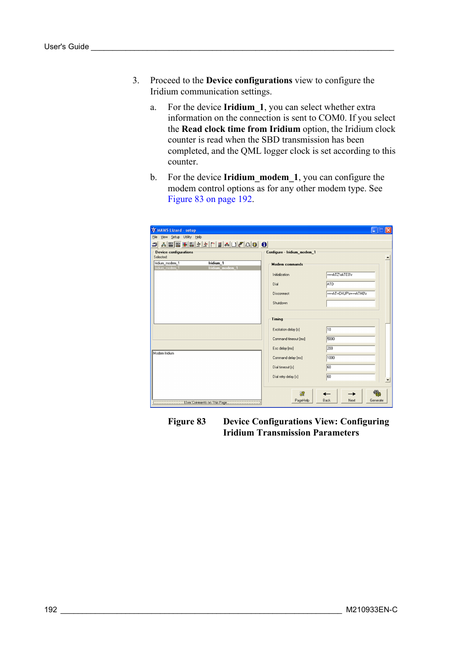 Figure 83 | Vaisala Hydromet Data Collection Platform User Manual | Page 194 / 384
