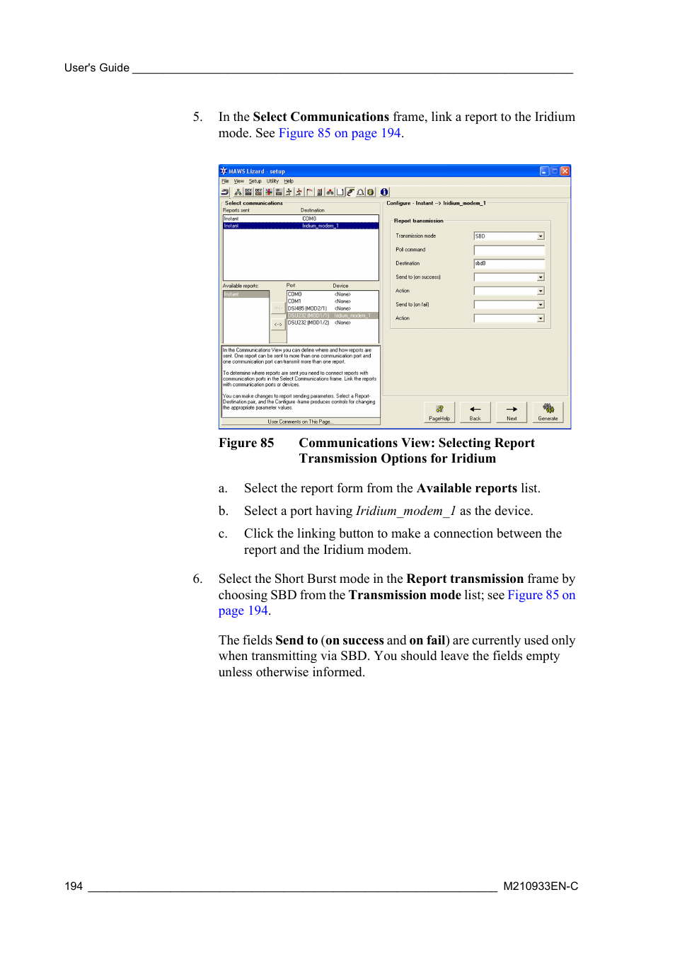 Figure 85 | Vaisala Hydromet Data Collection Platform User Manual | Page 196 / 384