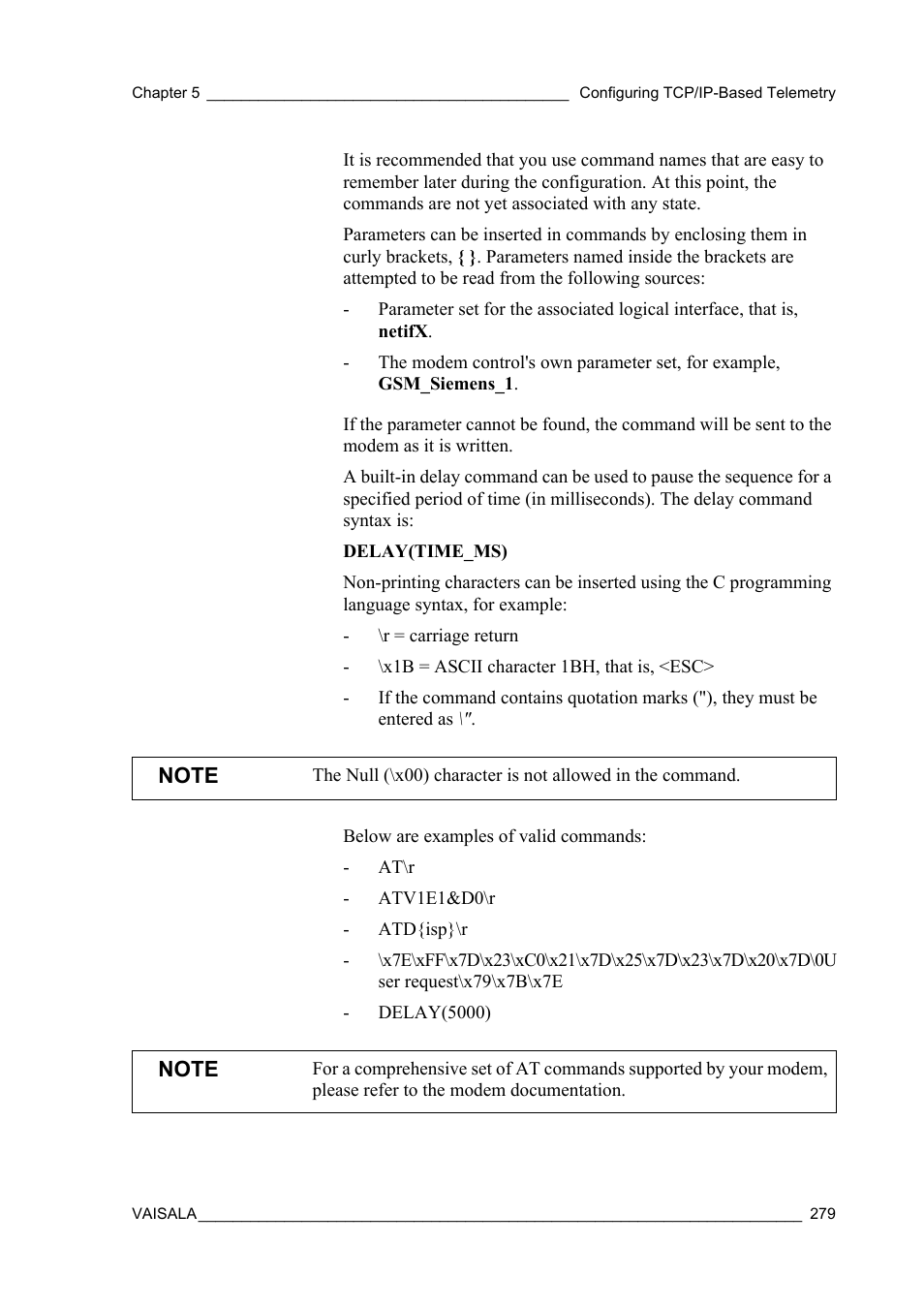 Vaisala Hydromet Data Collection Platform User Manual | Page 281 / 384