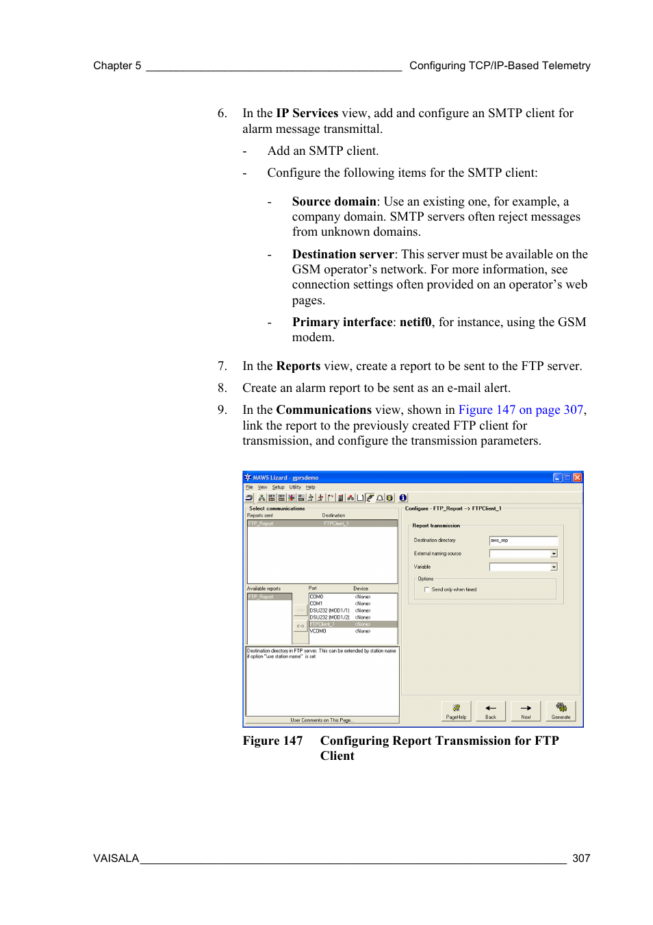 Vaisala Hydromet Data Collection Platform User Manual | Page 309 / 384