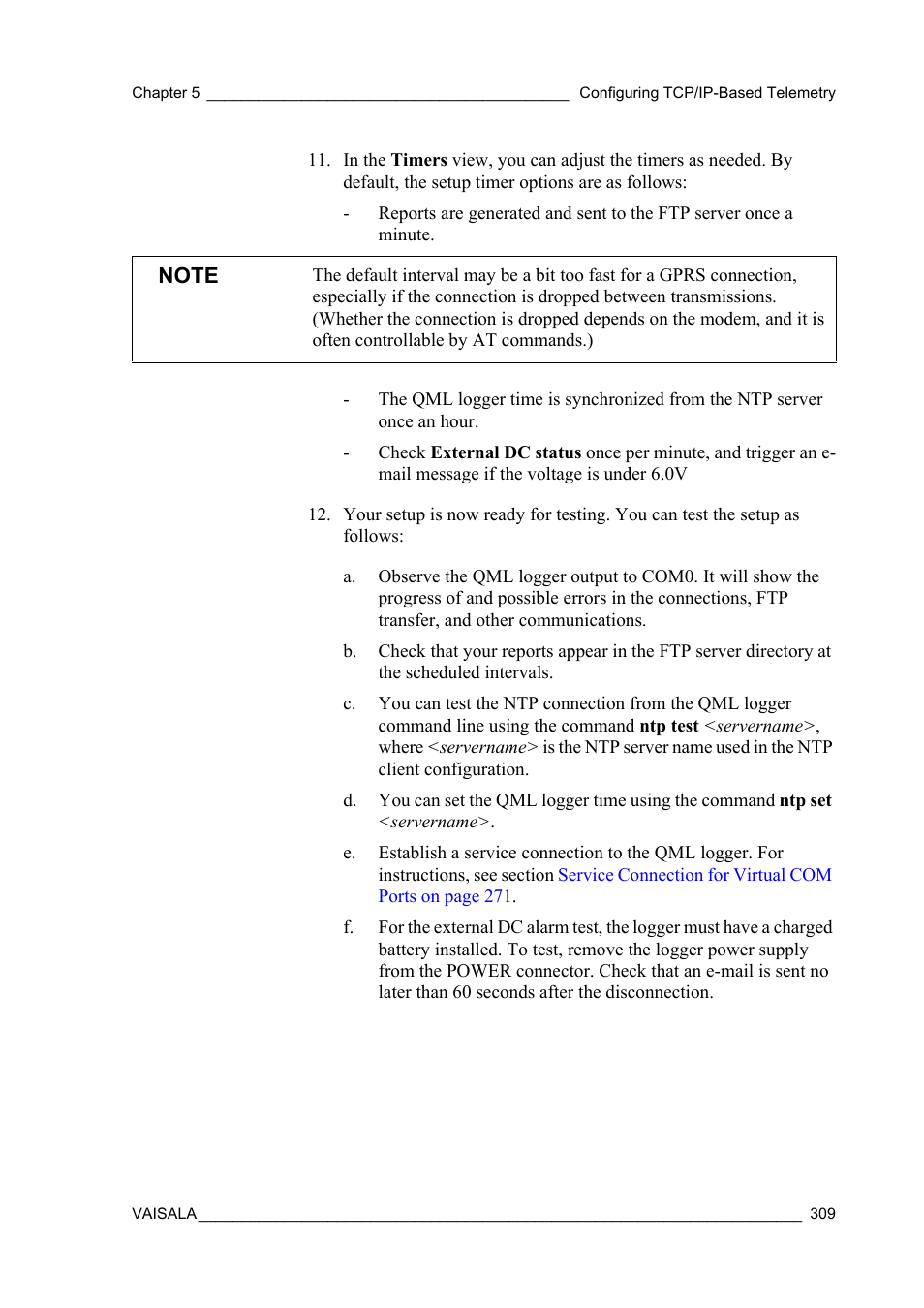 Vaisala Hydromet Data Collection Platform User Manual | Page 311 / 384