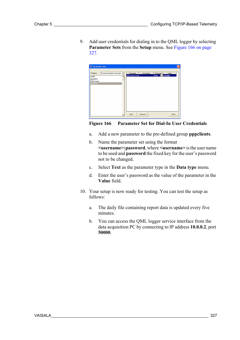 Vaisala Hydromet Data Collection Platform User Manual | Page 329 / 384
