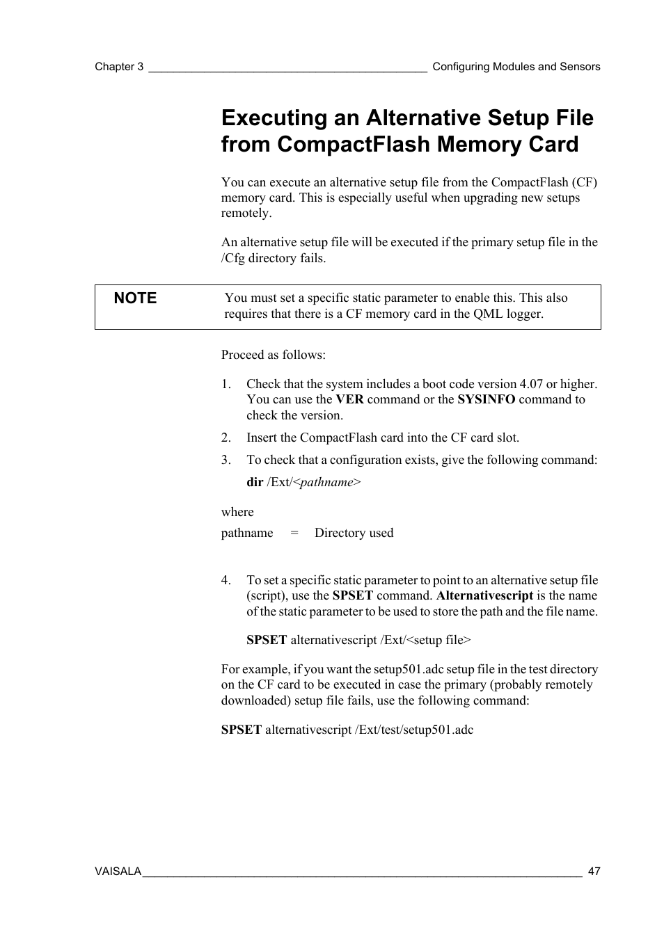 Vaisala Hydromet Data Collection Platform User Manual | Page 49 / 384