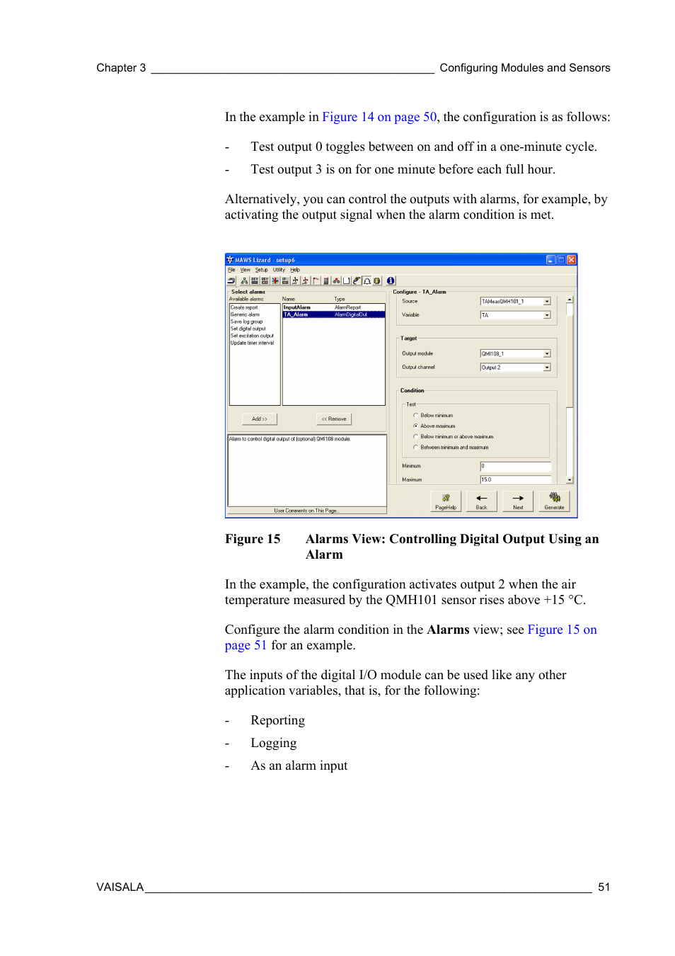 Figure 15 | Vaisala Hydromet Data Collection Platform User Manual | Page 53 / 384