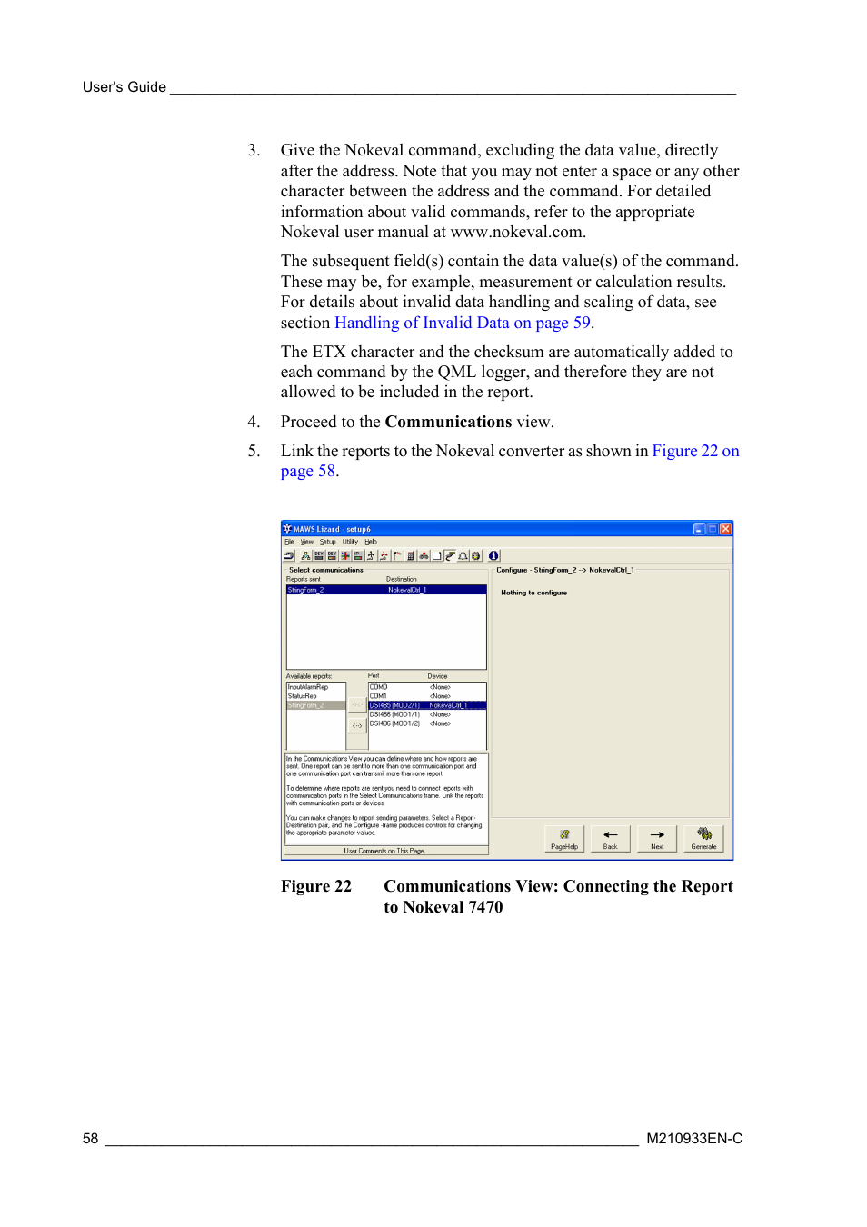Figure 22 | Vaisala Hydromet Data Collection Platform User Manual | Page 60 / 384