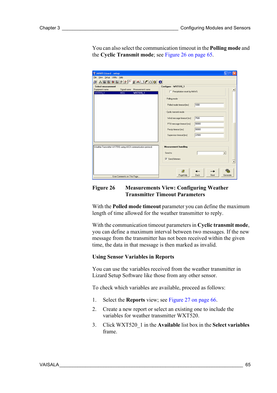 Figure 26 | Vaisala Hydromet Data Collection Platform User Manual | Page 67 / 384