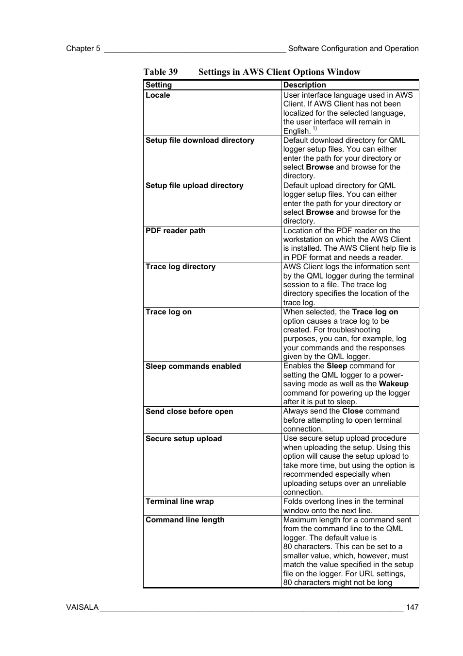 Vaisala AWS330 User Manual | Page 149 / 296