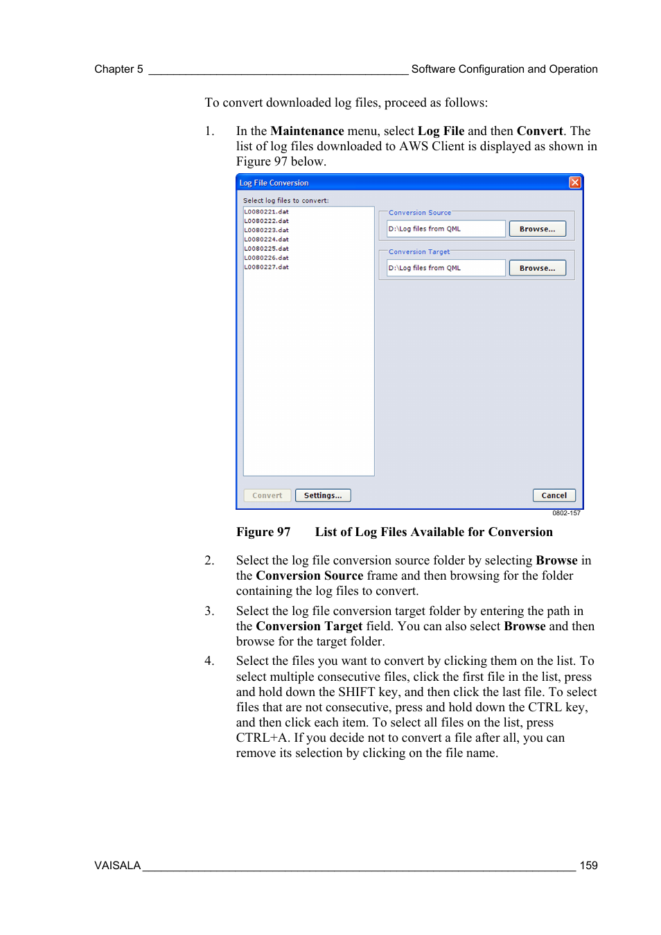 Vaisala AWS330 User Manual | Page 161 / 296