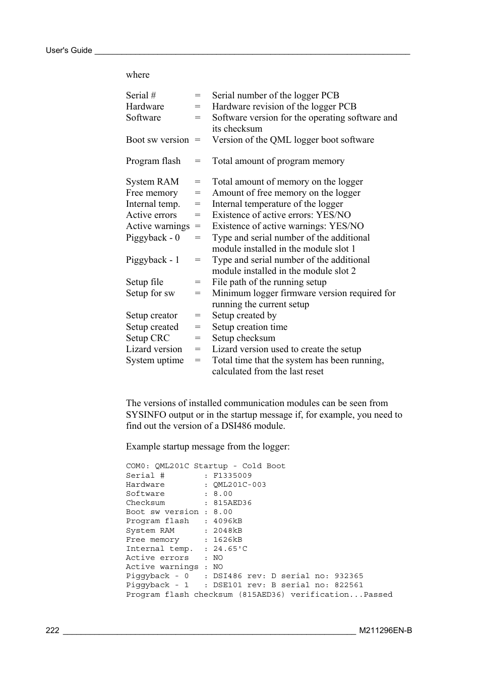 Vaisala AWS330 User Manual | Page 224 / 296