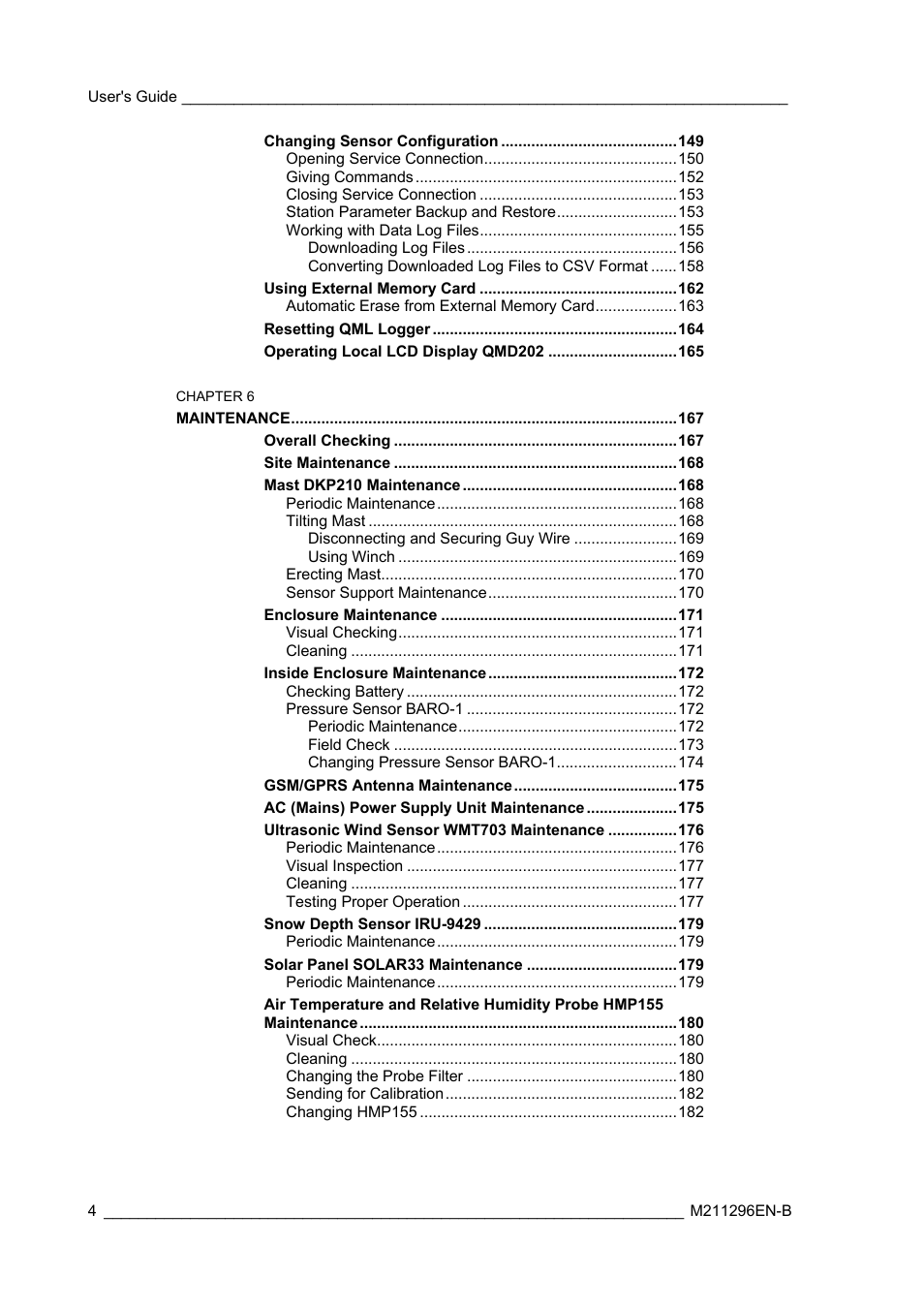 Vaisala AWS330 User Manual | Page 6 / 296