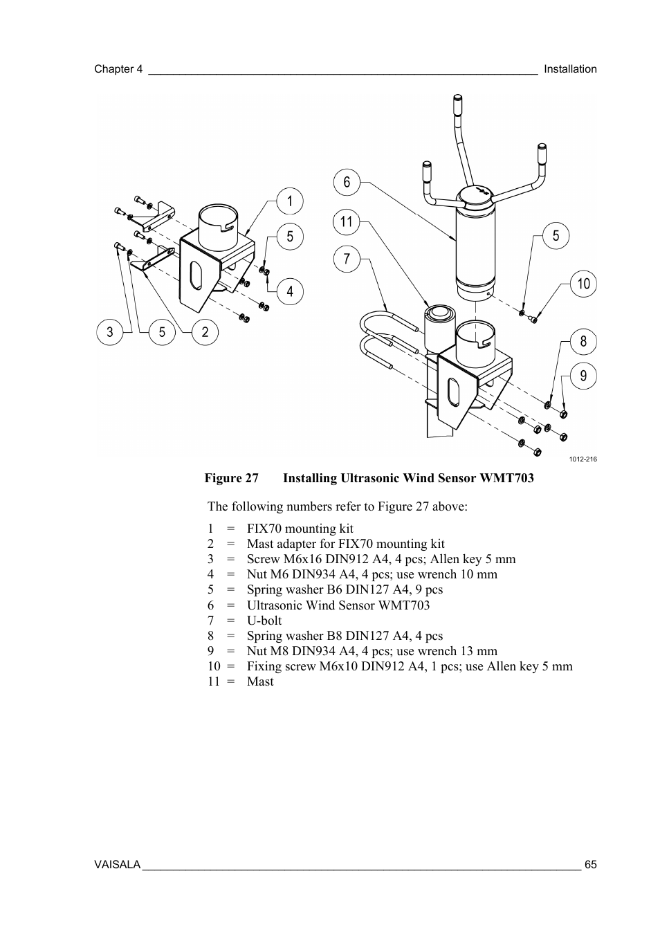 Vaisala AWS330 User Manual | Page 67 / 296