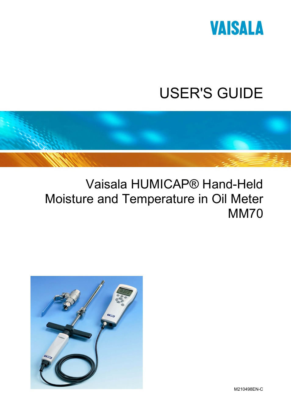 Vaisala MM70 User Manual | 71 pages