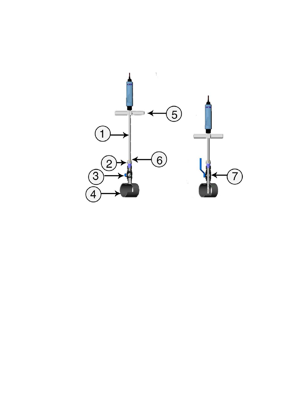 Figure 7, Ball valve installation | Vaisala MM70 User Manual | Page 20 / 67