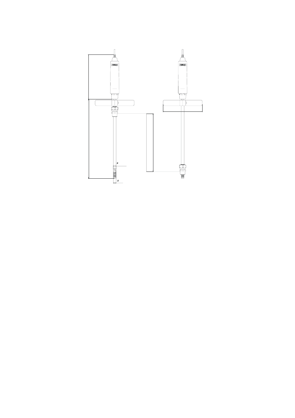 Figure 21, Mmp78 probe, Figure 21 mmp78 probe | Vaisala MM70 User Manual | Page 66 / 67