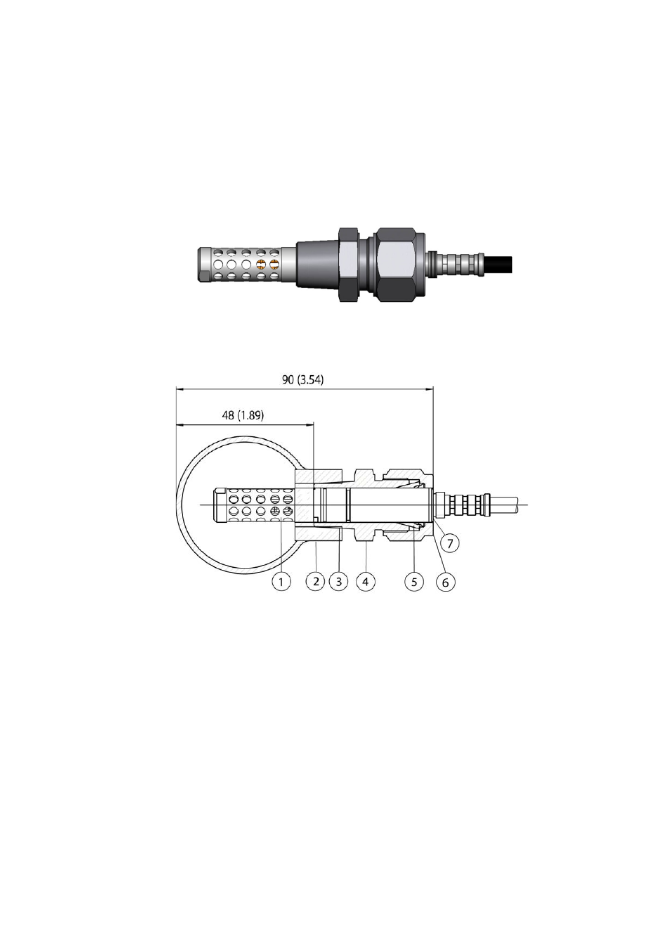 Figure 21, Mmt337 probe with swagelok installation kit, Figure 22 | Vaisala MMT330 User Manual | Page 42 / 181