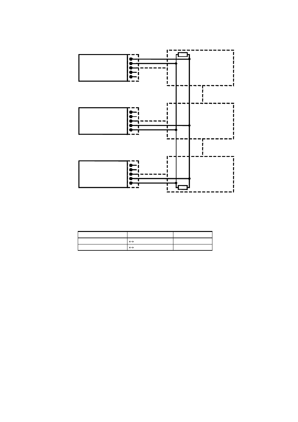 Figure 35, Wire rs-485 bus, Table 8 | Wire (switch 3: off) | Vaisala MMT330 User Manual | Page 62 / 181