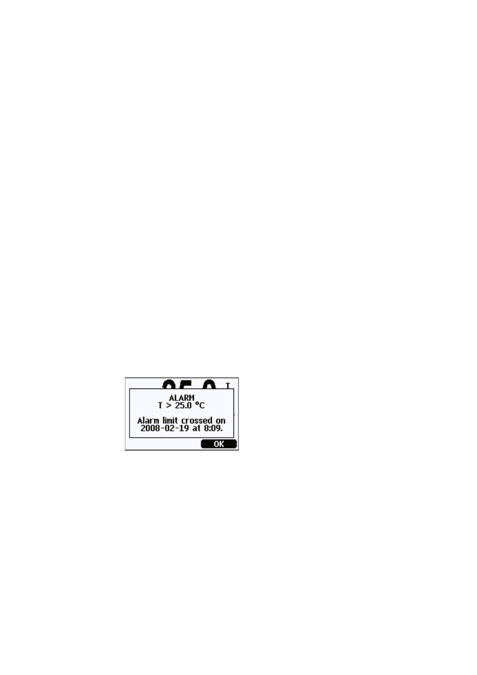 Display alarms, Figure 44, Display alarm active | Vaisala MMT330 User Manual | Page 76 / 181