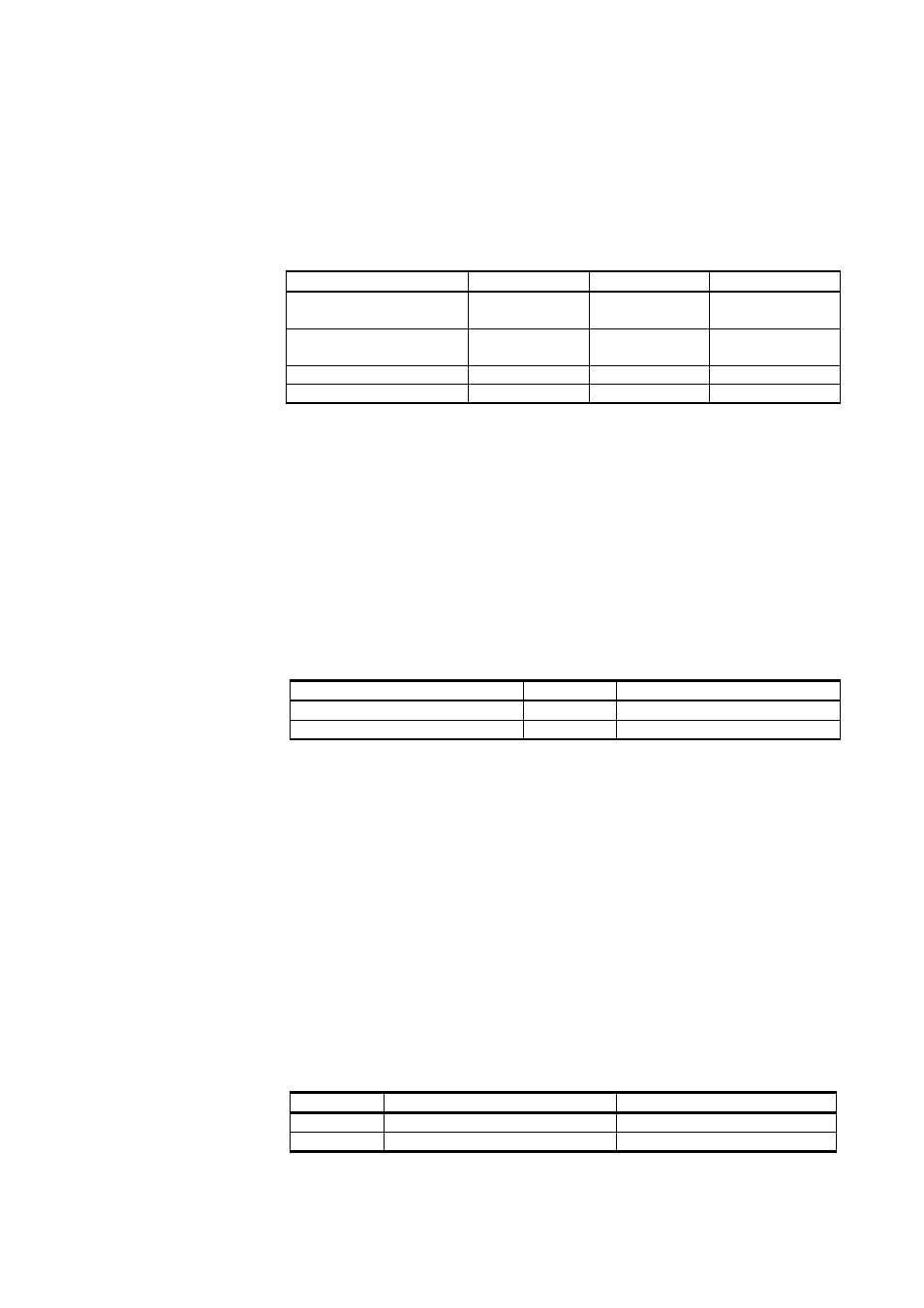 Configuration registers, Exception status outputs, Table 37 | Configuration parameter registers, Table 38, Configuration flag registers, Table 39, Mmt330 exception status outputs, Exception status outputs on pa | Vaisala MMT330 User Manual | Page 167 / 171