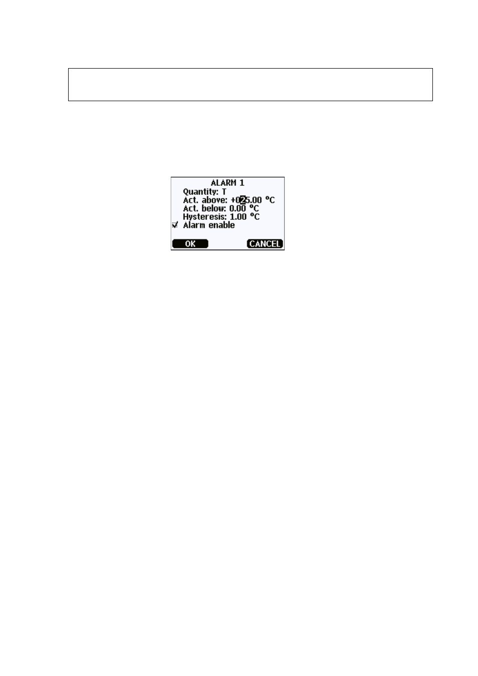 Figure 46, Modifying an alarm limit | Vaisala MMT330 User Manual | Page 75 / 171