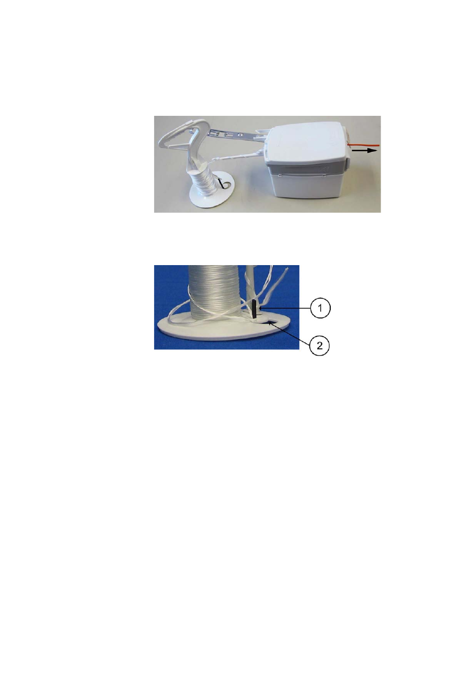 Figure 12, Placing the antenna into flight position, Figure 13 | Unwinder details | Vaisala RS92-D User Manual | Page 24 / 46