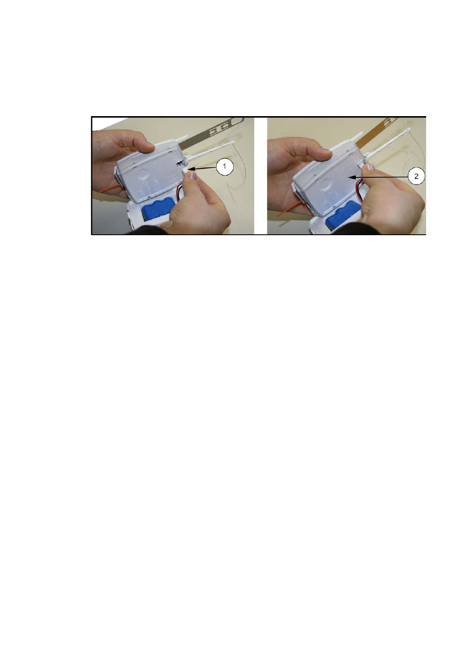 Figure 18, Connecting the battery connector to the radiosonde | Vaisala RS92-D User Manual | Page 29 / 46