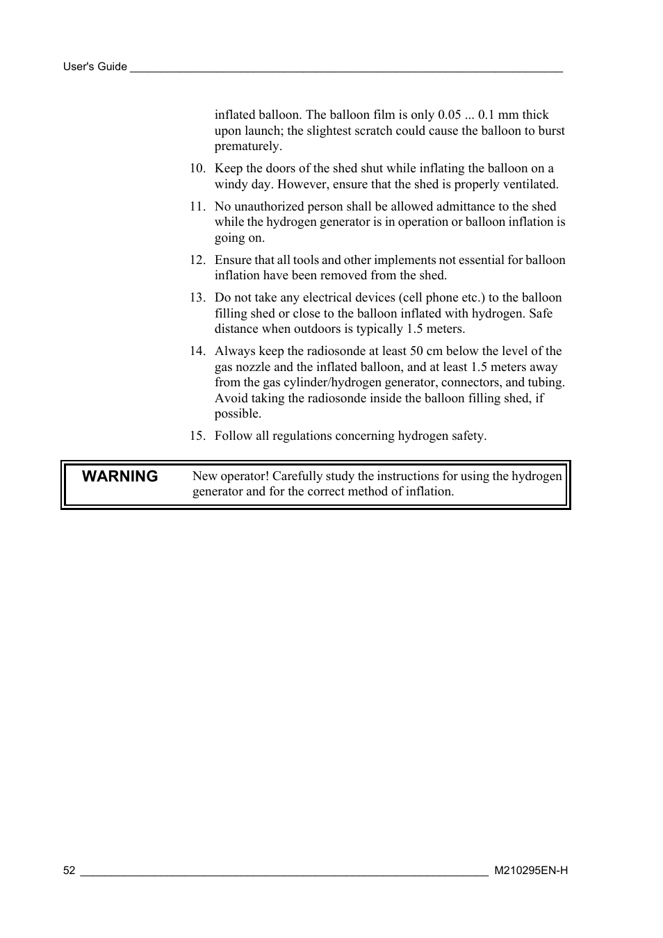 Vaisala RS92-SGP User Manual | Page 54 / 58