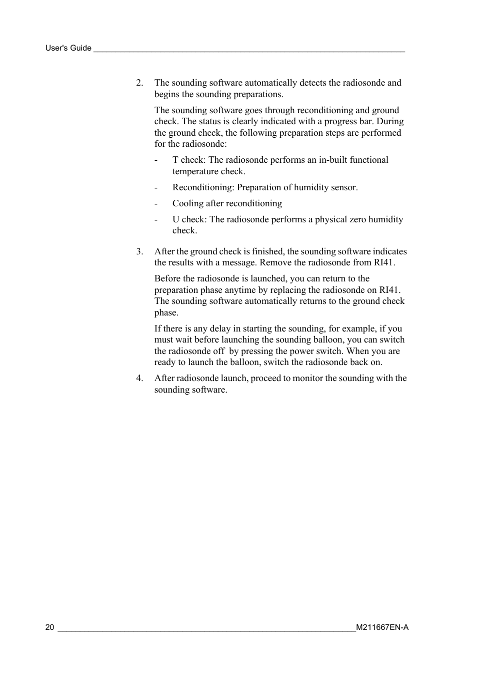 Vaisala RS41 User Manual | Page 22 / 44