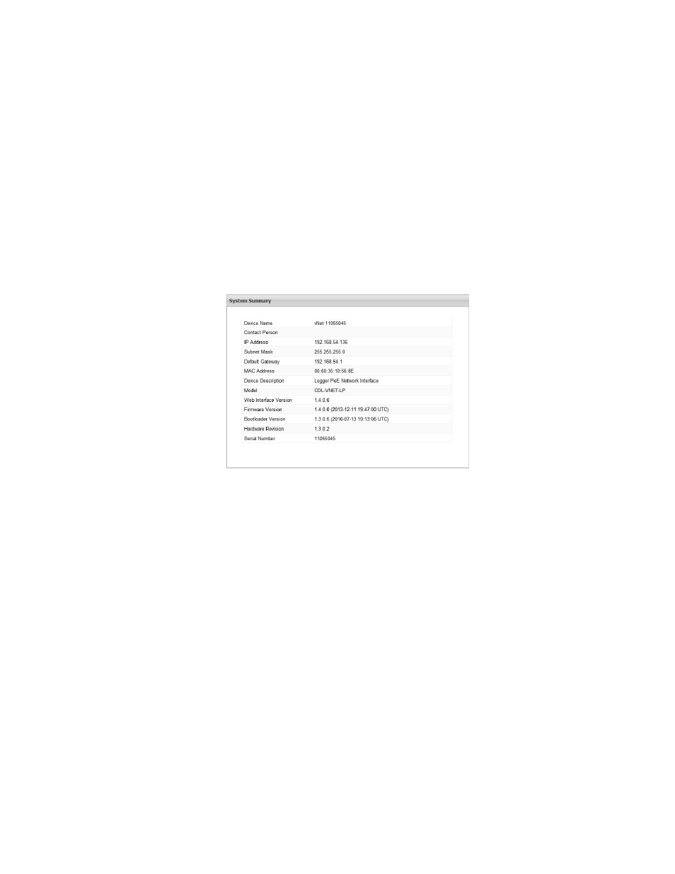 Network configuration settings, Ip settings, Network configuration settings ip settings | Vaisala vNet PoE Network Interface User Manual | Page 17 / 38
