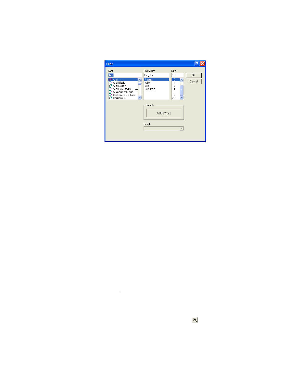 Zooming in, Zooming in using the zoom selection box | Vaisala Spectrum 4.0 User Manual | Page 54 / 82