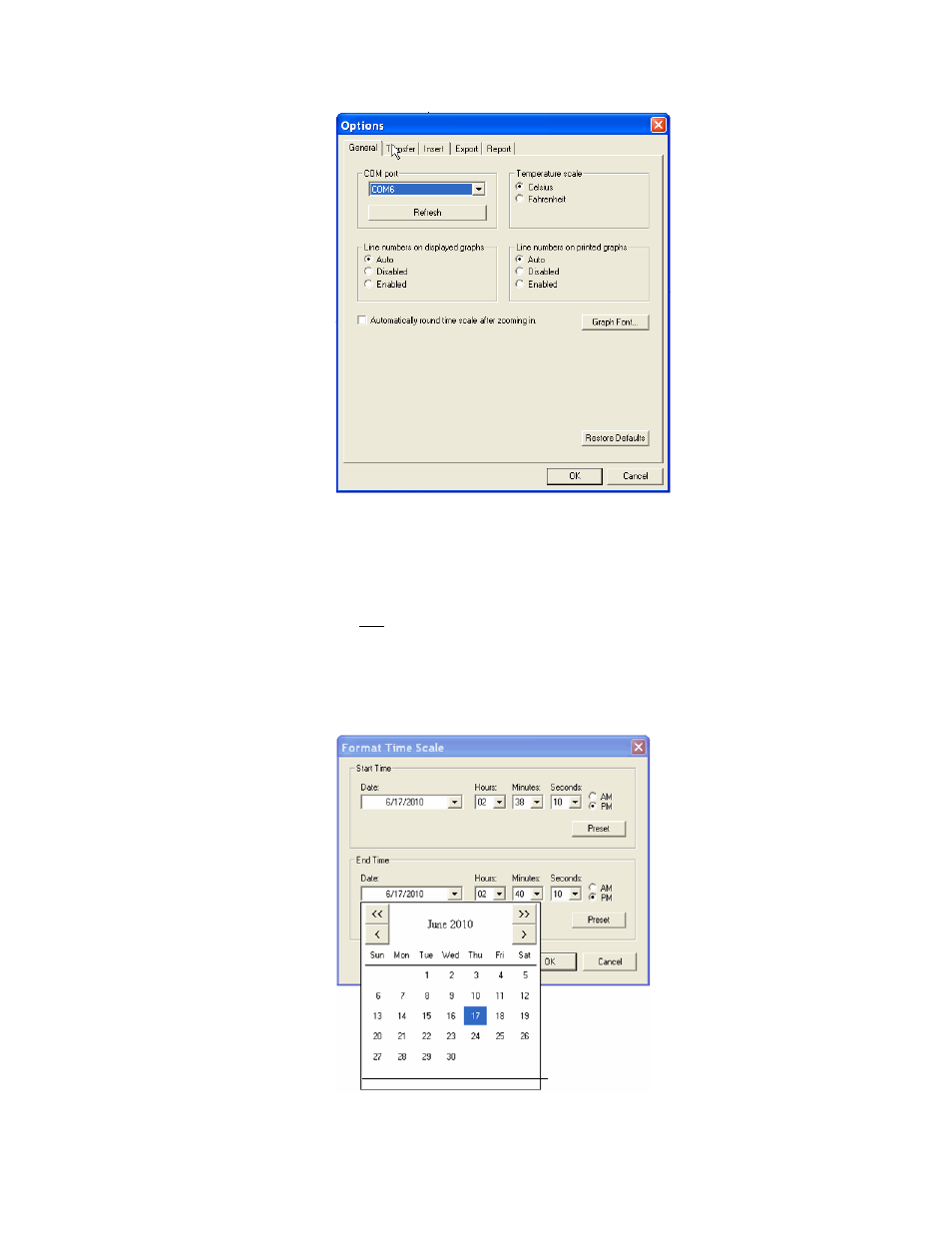 Zooming in by formatting the time scale | Vaisala Spectrum 4.0 User Manual | Page 56 / 82