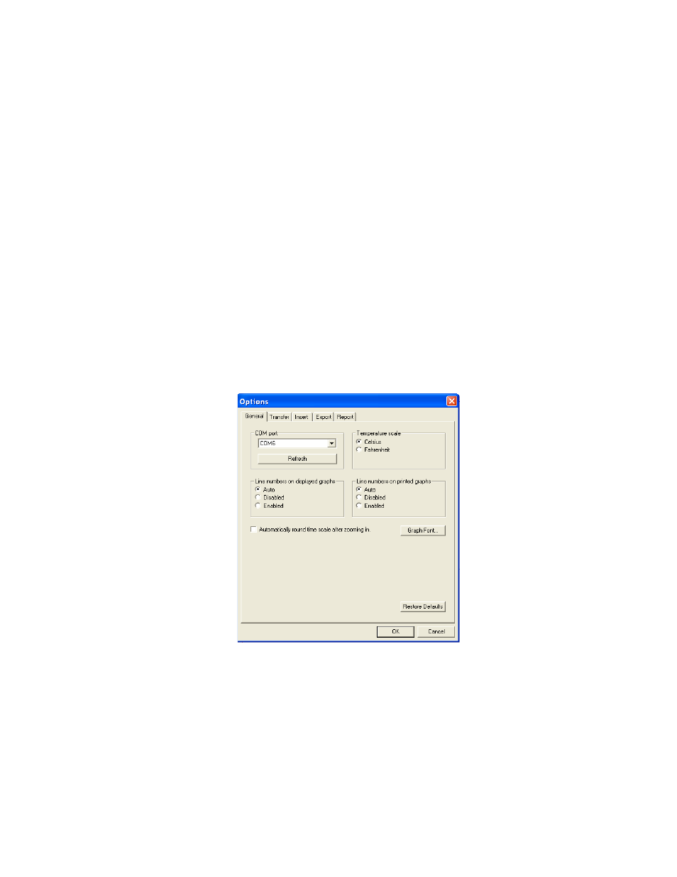 Saving graphs, Printing graphs, Printing line numbers on graphs | Saving graphs printing graphs | Vaisala Spectrum 4.0 User Manual | Page 64 / 82