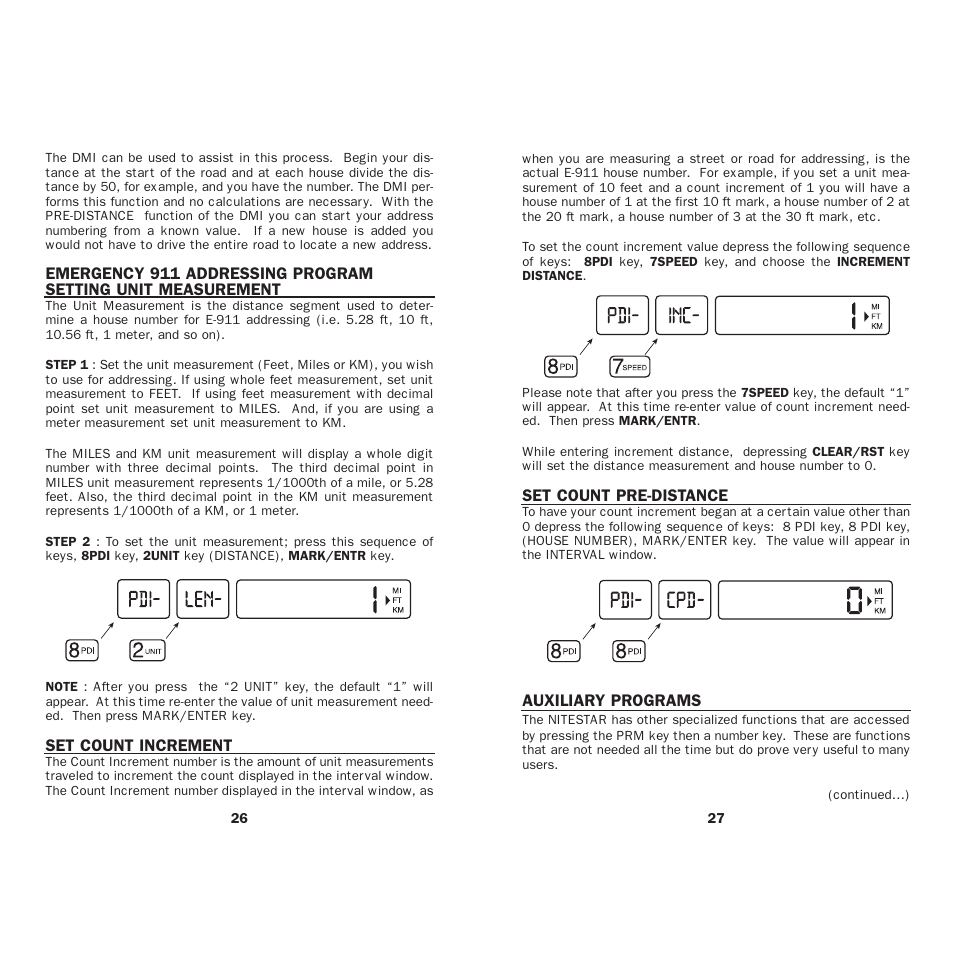 Vaisala TCI101 NiteStar User Manual | Page 15 / 26