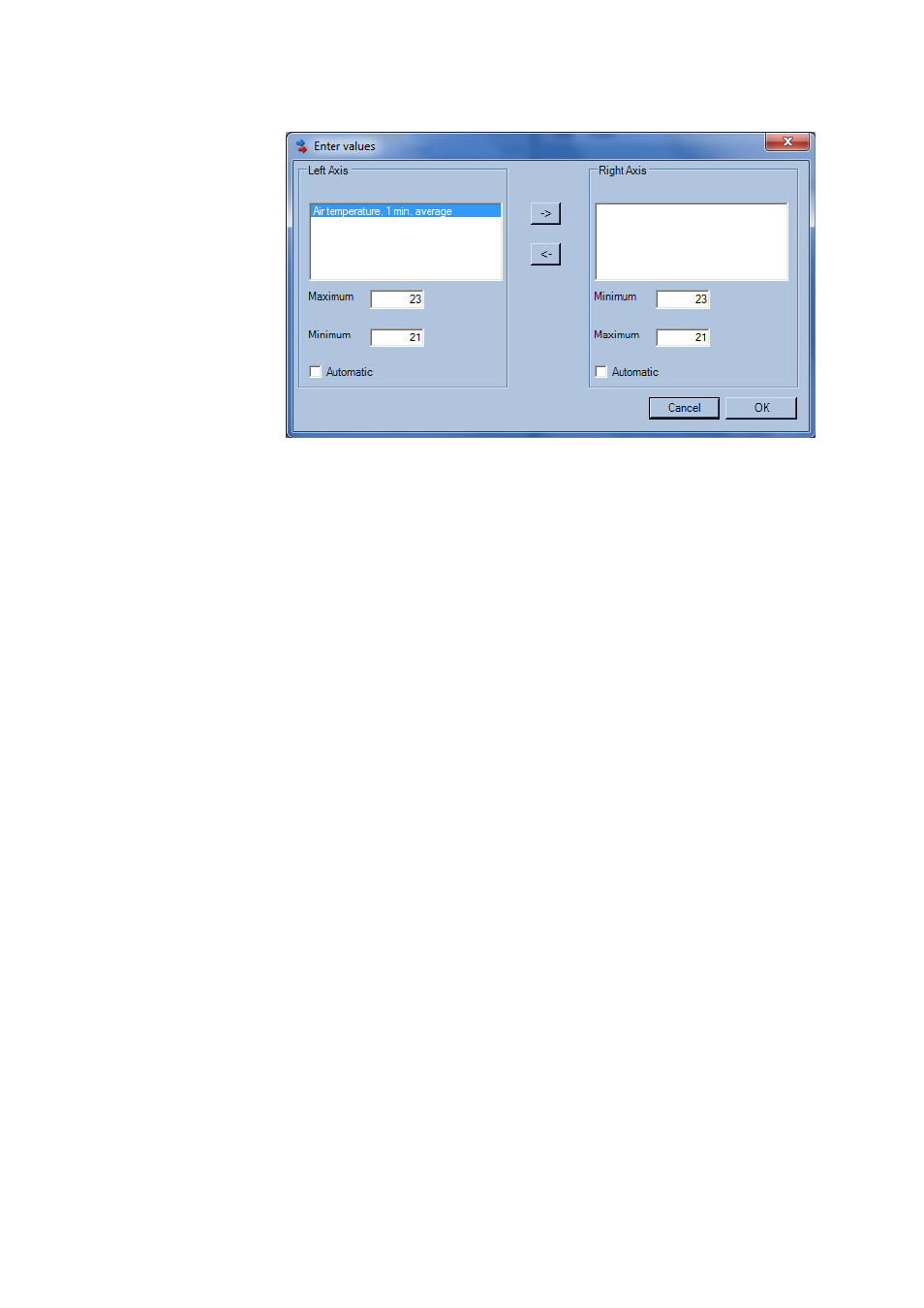 Vaisala Observation Display User Manual | Page 23 / 50