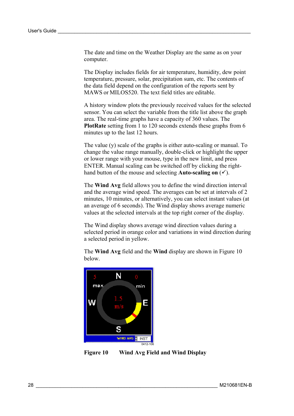 Vaisala Real-time Display Software YOURVIEW User Manual | Page 30 / 41