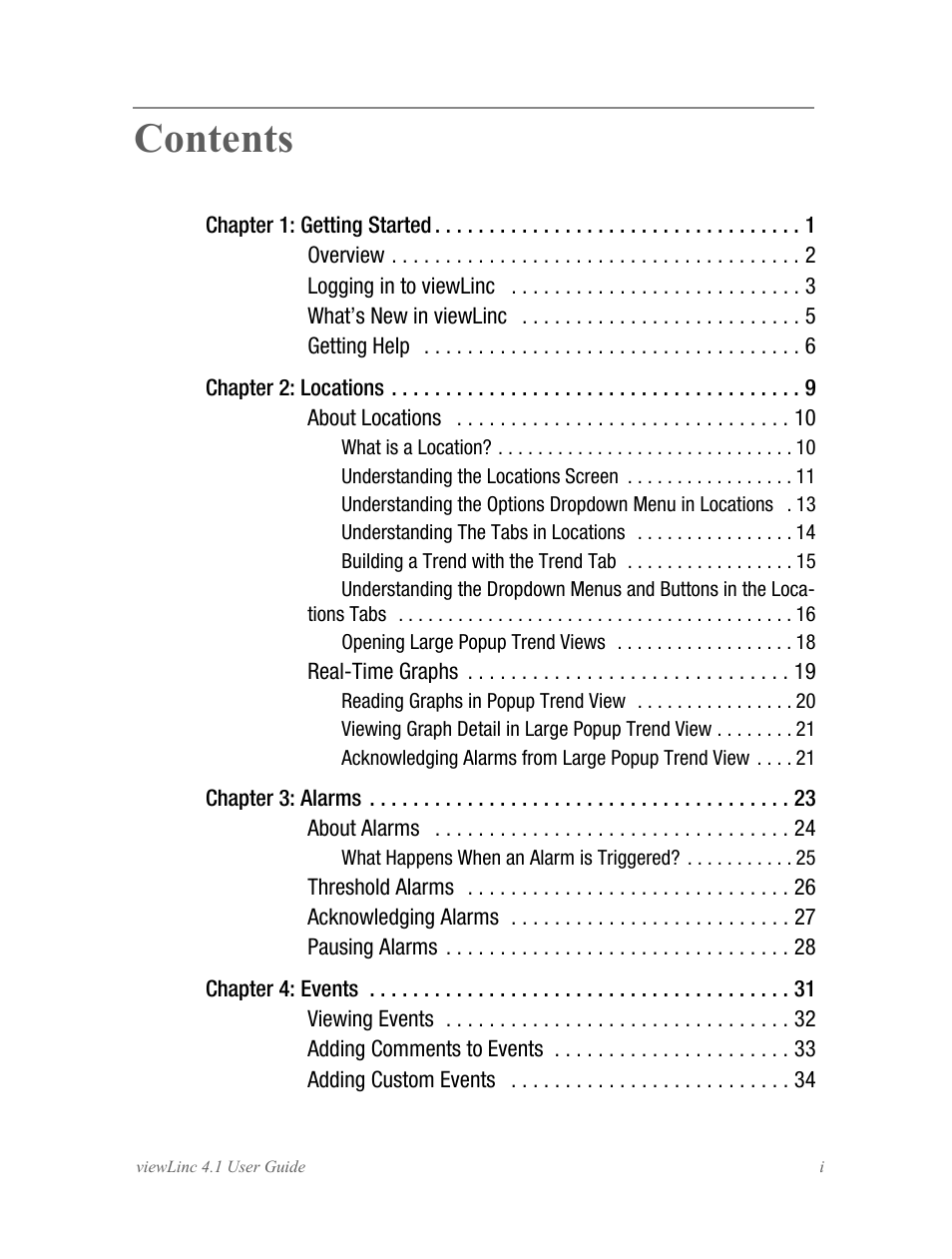 Vaisala viewLinc 4.1 User Manual | Page 3 / 60