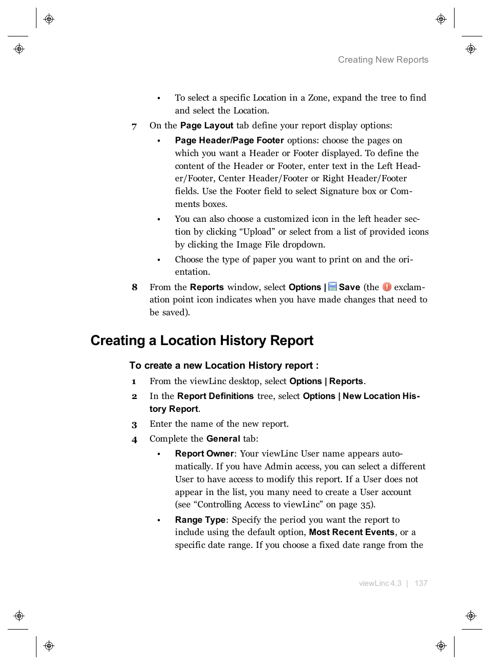 Creating a location history report | Vaisala viewLinc 4.3 User Manual | Page 145 / 206
