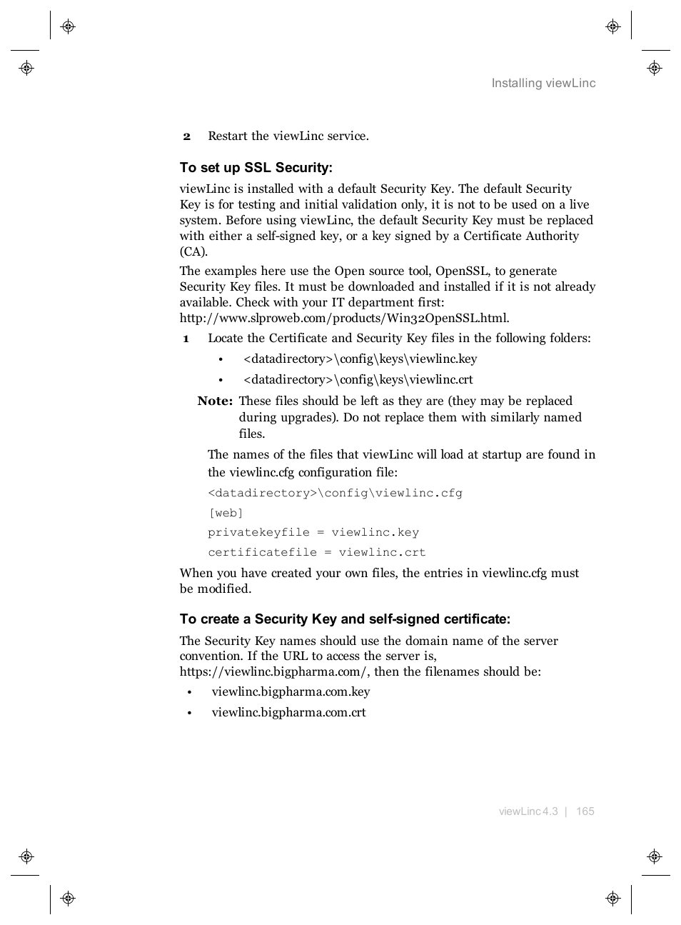 Vaisala viewLinc 4.3 User Manual | Page 173 / 206