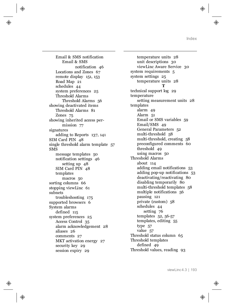 Vaisala viewLinc 4.3 User Manual | Page 201 / 206