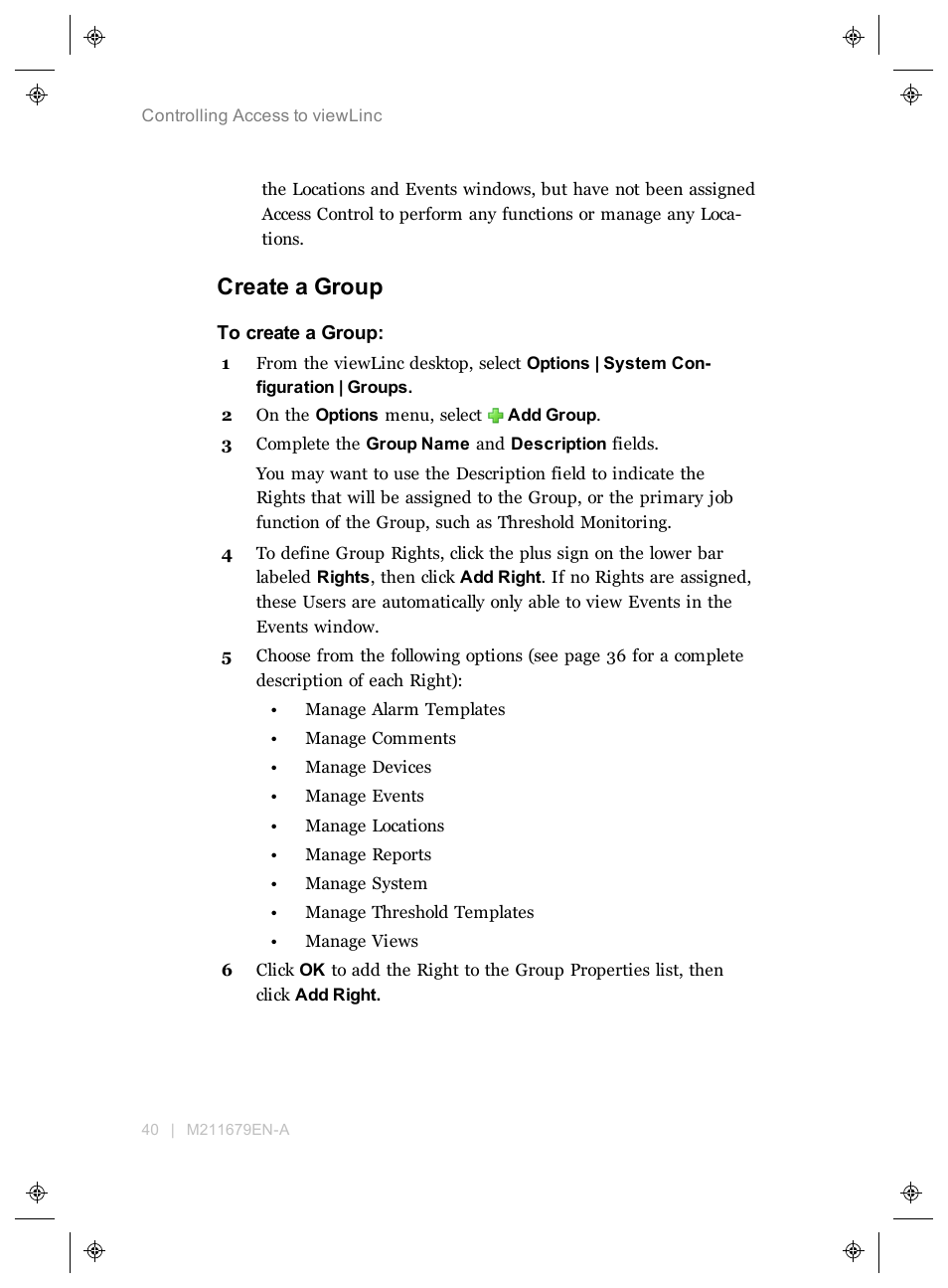 Create a group | Vaisala viewLinc 4.3 User Manual | Page 48 / 206