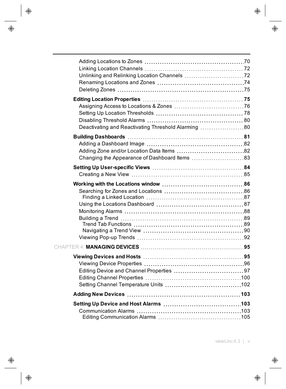 Vaisala viewLinc 4.3 User Manual | Page 5 / 206