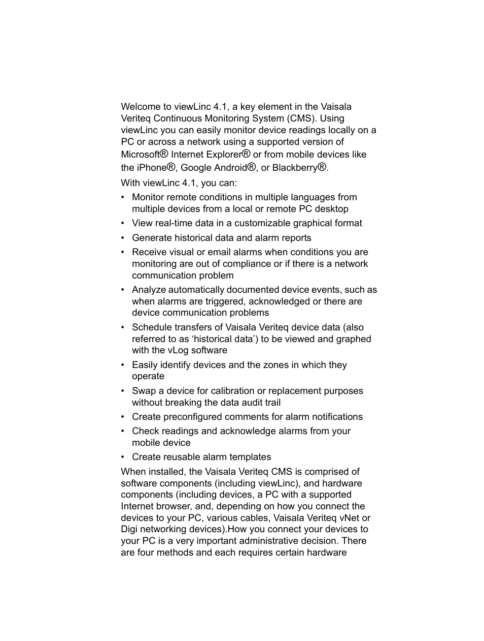 Overview 2, Overview | Vaisala viewLinc-4.1-M211518 User Manual | Page 14 / 175